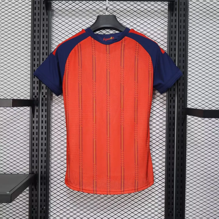 2026 World Cup Spain Home Women Player Version Soccer Jersey (女)