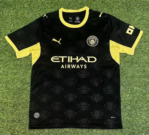 26-27 Man City Away Leaked Edition Fans Soccer Jersey