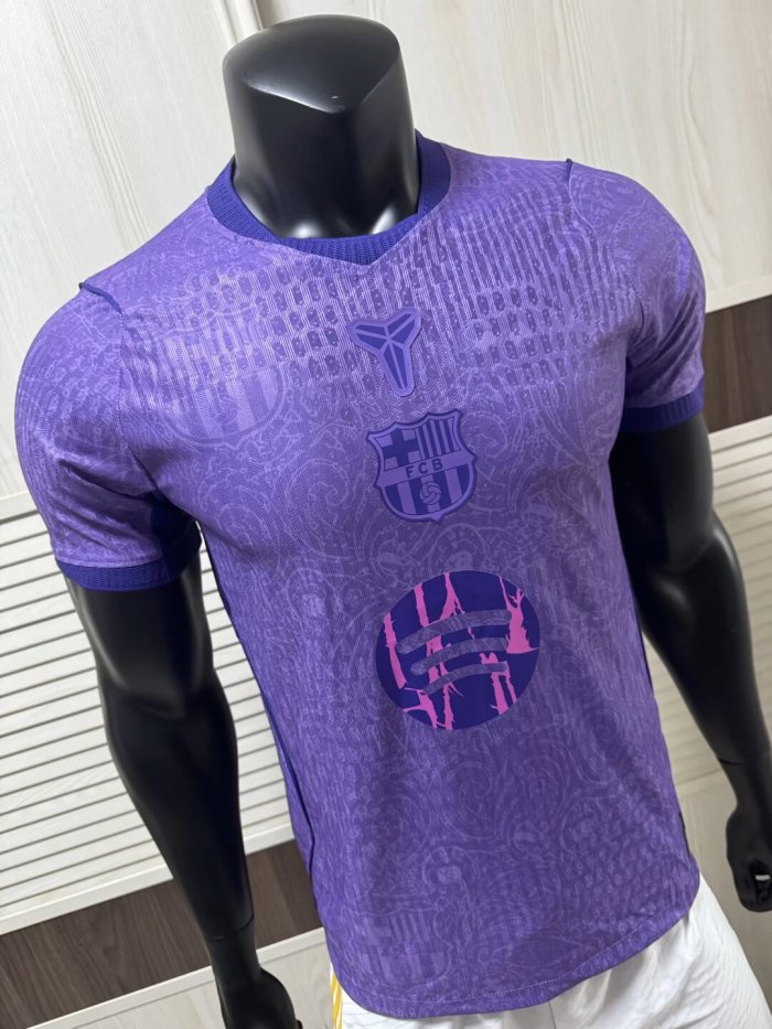 26-27 BAR Purple Special Edition Player Version Soccer Jersey