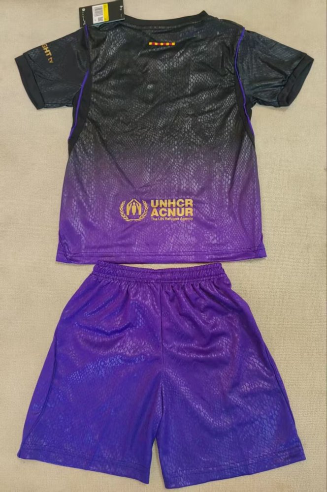 26-27 BAR Away Leaked Edition Kids Soccer Jersey