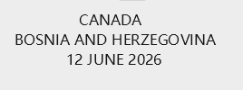 2026 World Cup Canada Home Player Version Soccer Jersey