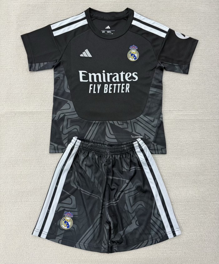 26-27 RMA Black GoalKeeper Adult Suit