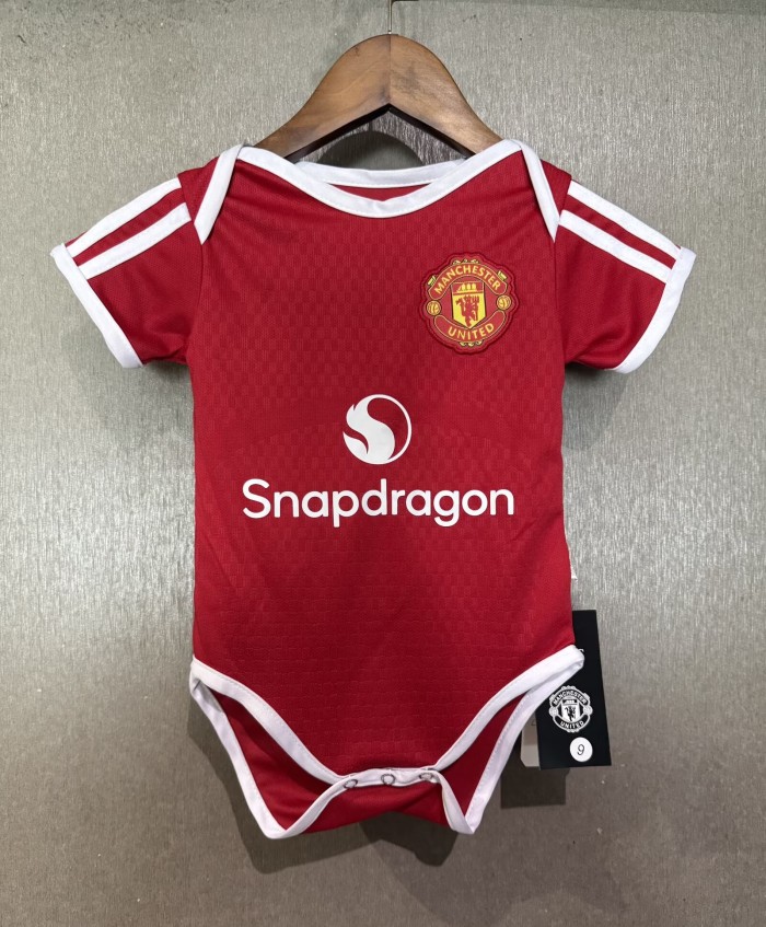 26-27 Manchester United Home Baby Infant Crawl Suit