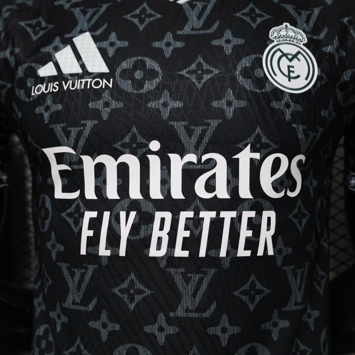 26-27 Real Madrid Black Special Edition Player Version Soccer Jersey