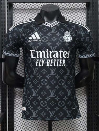 26-27 Real Madrid Black Special Edition Player Version Soccer Jersey