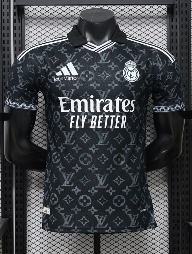 26-27 Real Madrid Black Special Edition Player Version Soccer Jersey