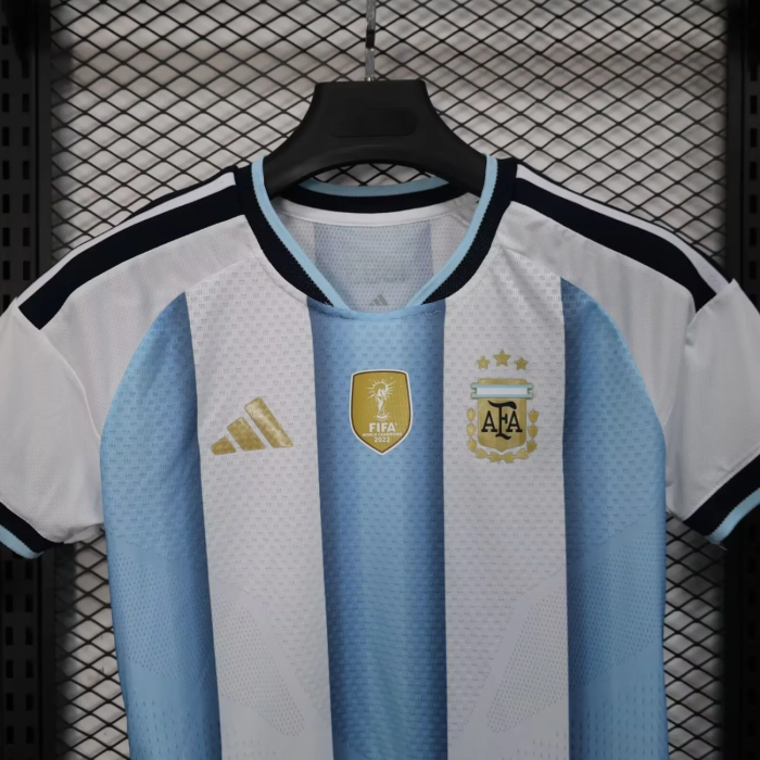 2026 World Cup Argentina Home Women Player Version Soccer Jersey (女)