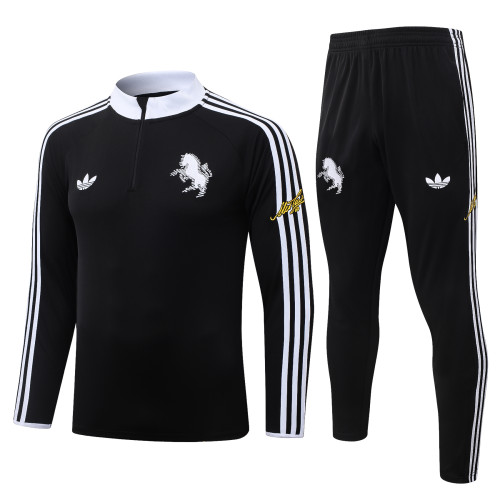 26-27 Juventus High Quality Half Pull Tracksuit