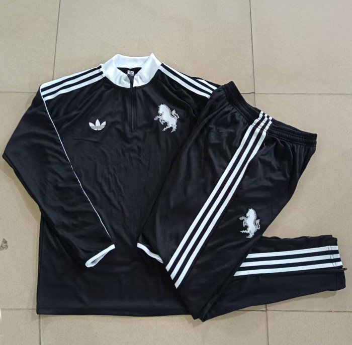 26-27 Juventus High Quality Half Pull Tracksuit