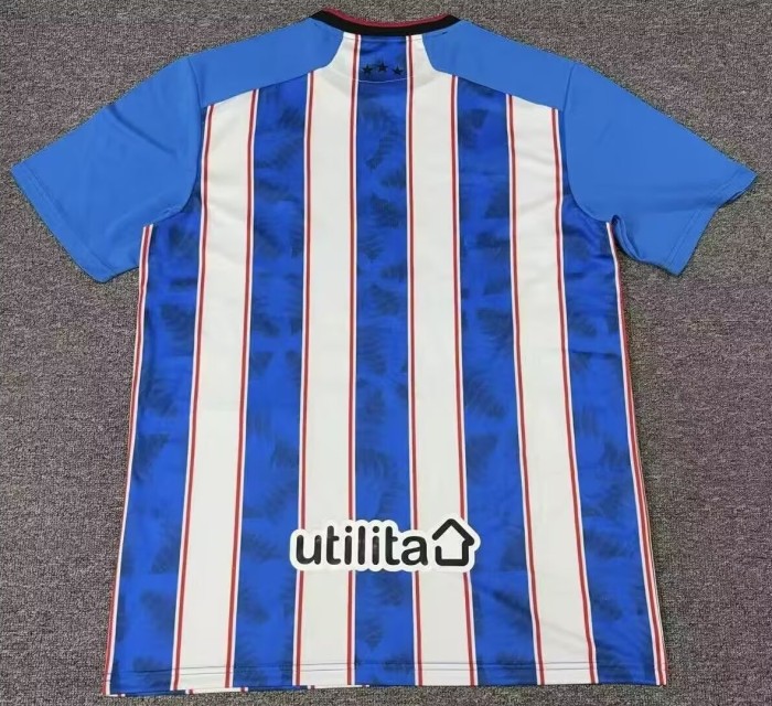 26-27 Huddersfield Town Home Fans Soccer Jersey