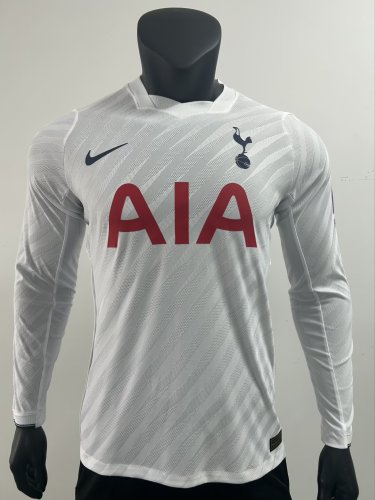 26-27 Tottenham Hotspur Home Leaked Edition Long Sleeve Player Version Soccer Jersey*长袖球员