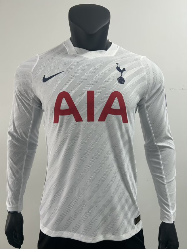 26-27 Tottenham Hotspur Home Leaked Edition Long Sleeve Player Version Soccer Jersey*长袖球员