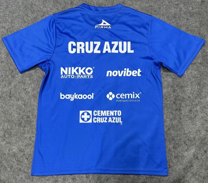 26-27 Cruz Azul Champion Commemorative Edition Fans Soccer Jersey