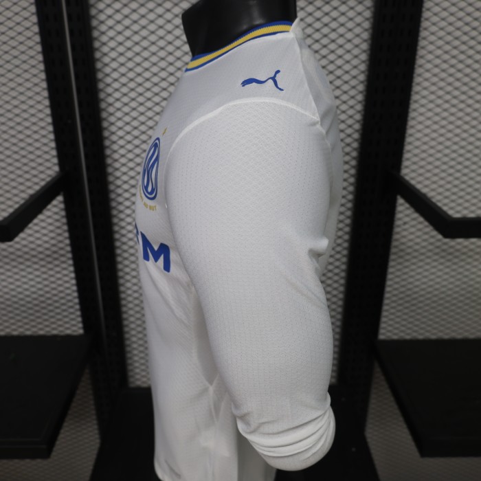 26-27 Marseille Home Long Sleeve Player Version Soccer Jersey*长袖球员
