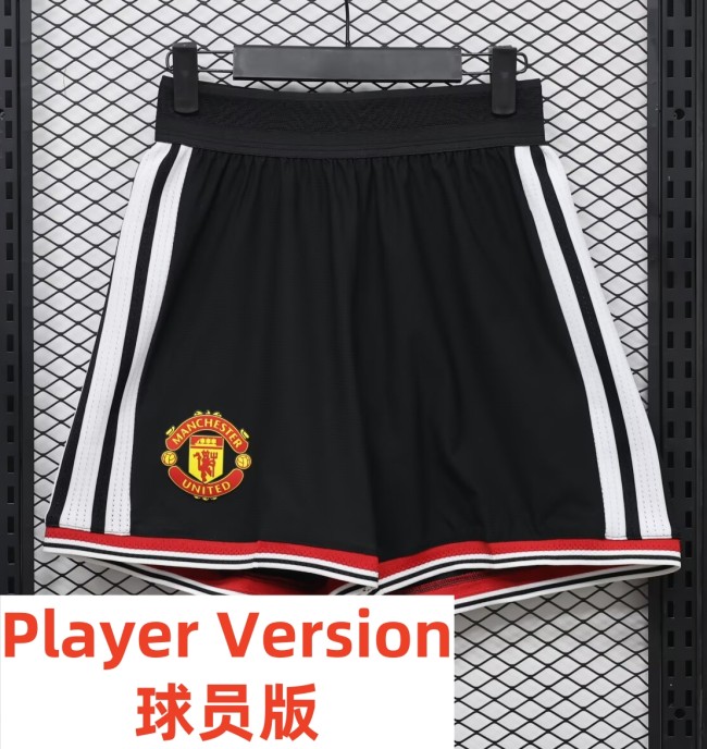 26-27 Manchester United Away Player Version Shorts Pants