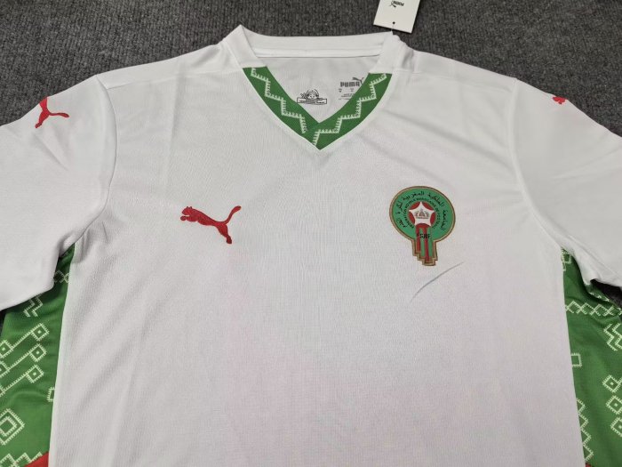 24-25 Morocco Away Fans Soccer Jersey