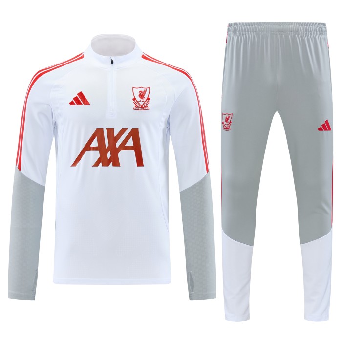 26-27 Liverpool High Quality Half Pull Tracksuit