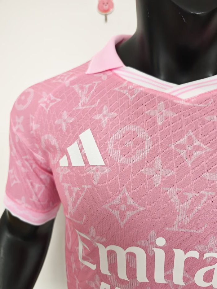 26-27 Real Madrid Pink Special Edition Player Version Training shirts