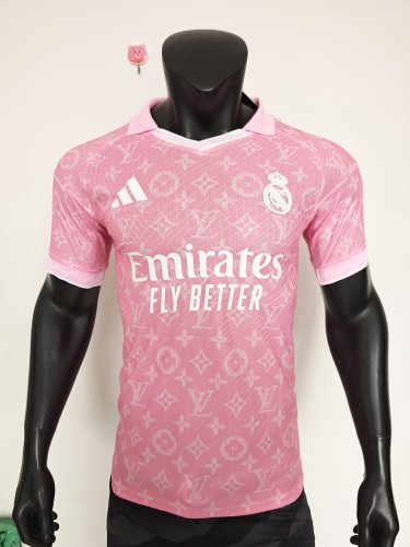 26-27 Real Madrid Pink Special Edition Player Version Training shirts