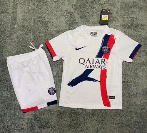 24-25 Paris Saint-Germain Away Kids Soccer Jersey