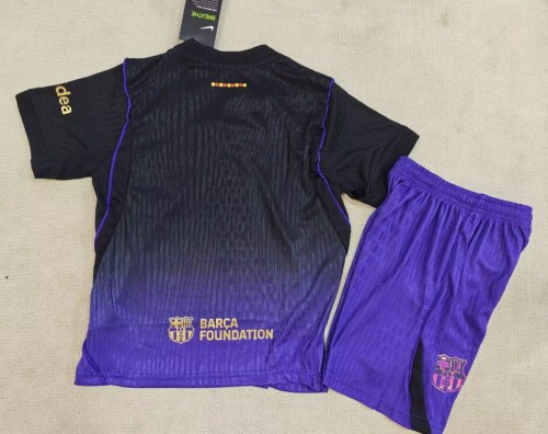 26-27 Barcelona Away Leaked Edition Kids Player Version Soccer Jersey (球员童装)
