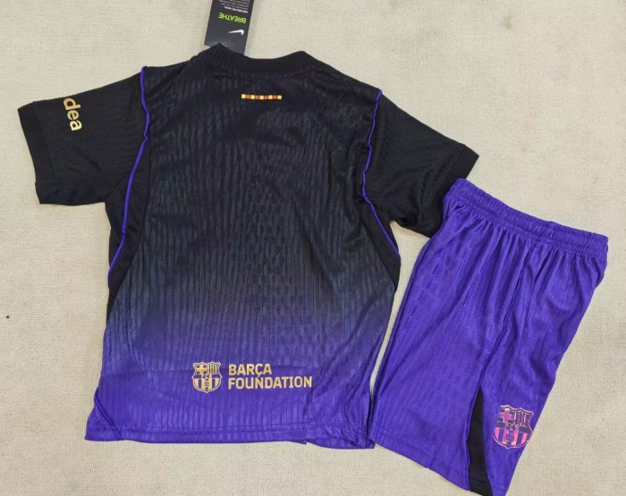 26-27 Barcelona Away Leaked Edition Kids Player Version Soccer Jersey (球员童装)