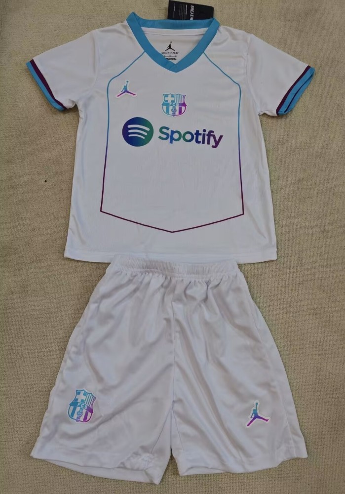 26-27 Barcelona Special Edition Kids Soccer Jersey