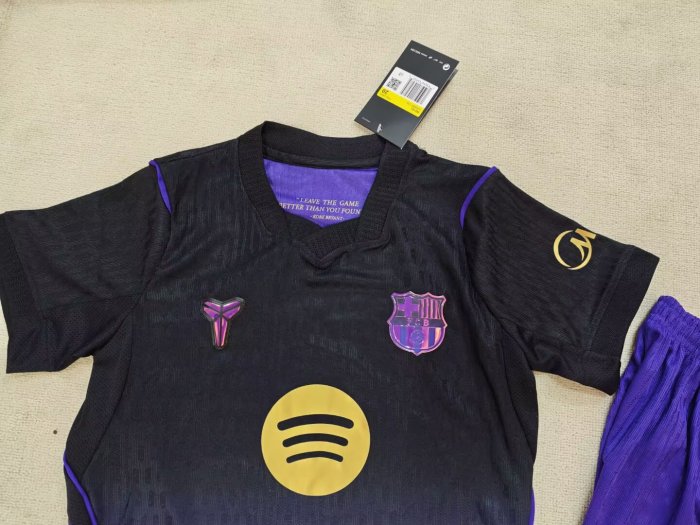 26-27 Barcelona Away Leaked Edition Kids Player Version Soccer Jersey (球员童装)