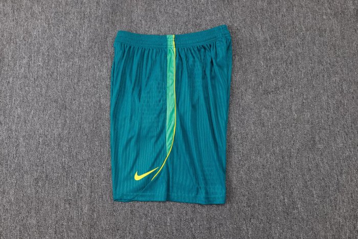 26-27 Brazil Green High Quality Player Version Training Shorts Pants (球员短裤)