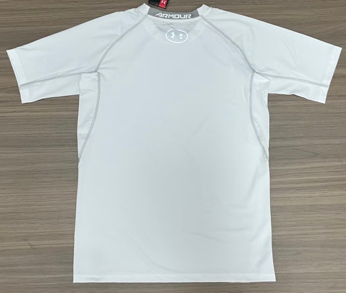 2026 UA White Tight short sleeves