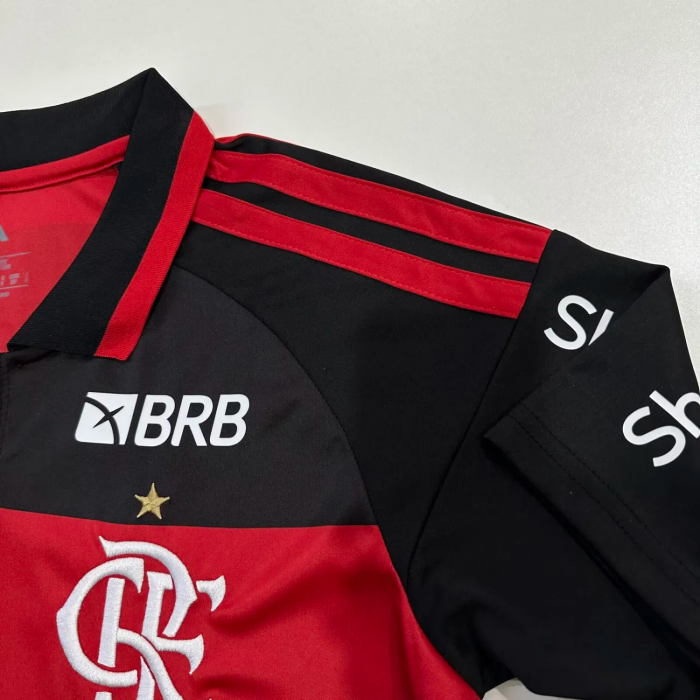 26-27 Flamengo Home Fans Soccer Jersey*全广告