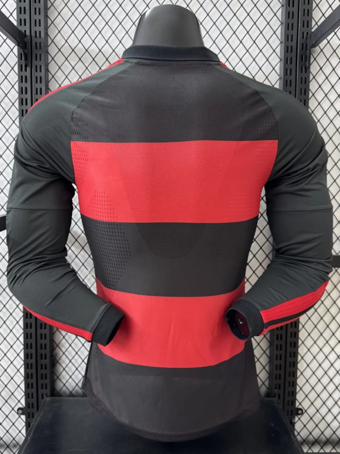 26-27 Flamengo Home Long Sleeve Player Version Soccer Jersey*长袖球员