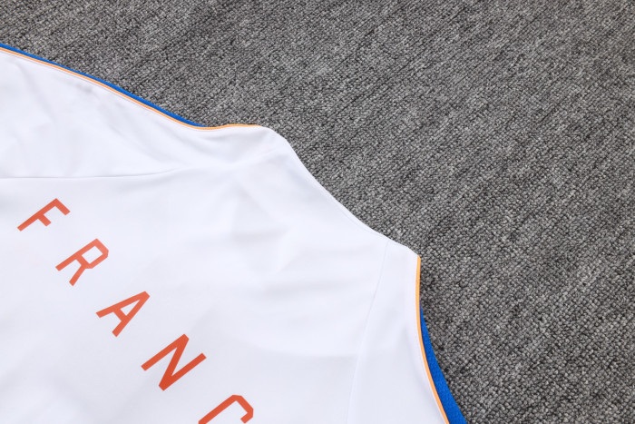 26-27 France High Quality Half Pull Tracksuit