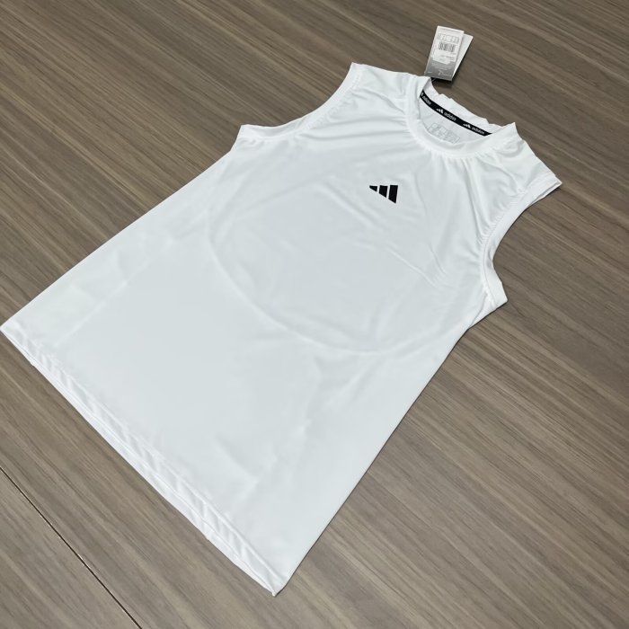 2026 AD White Tight Tank Top
