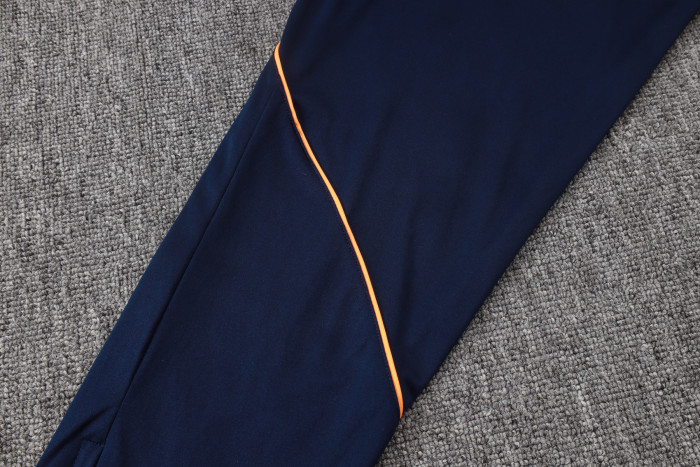 26-27 France High Quality Half Pull Tracksuit