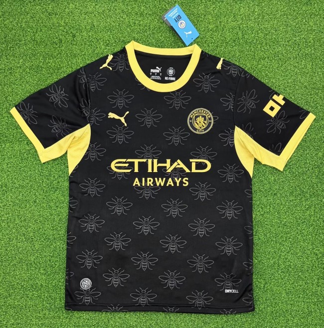 26-27 Man City Away Leaked Edition Fans Soccer Jersey