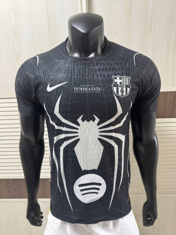 26-27 BAR Black Special Edition Player Version Soccer Jersey