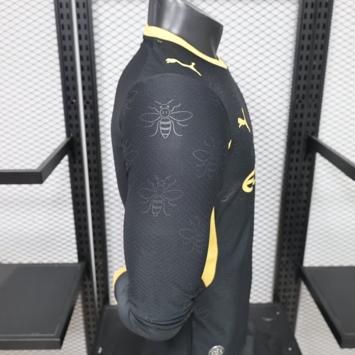 26-27 Man City Away Leaked Edition Long Sleeve Player Version Soccer Jersey*长袖球员