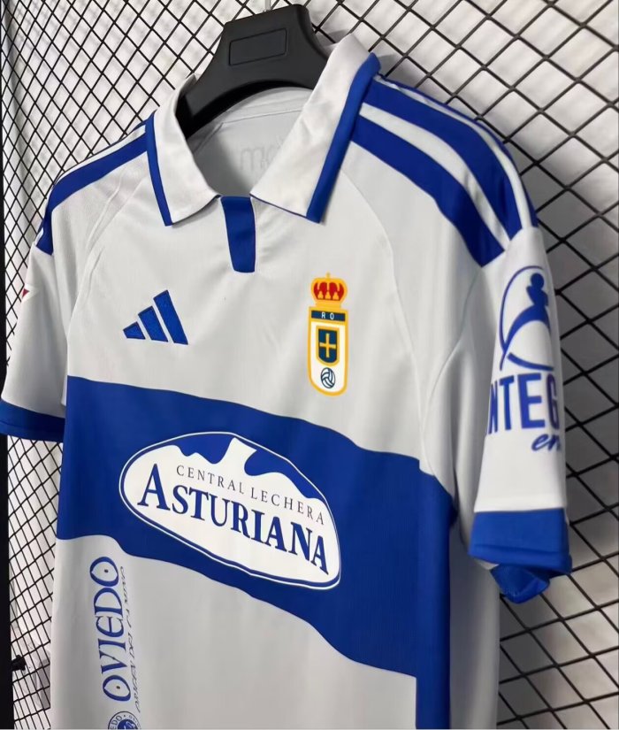 26-27 Real Oviedo Away Fans Soccer Jersey