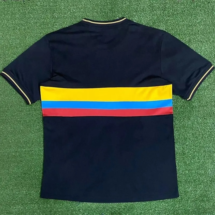 2024 Colombia Black 100th Anniversary Commemorative Edition Fans Soccer Jersey