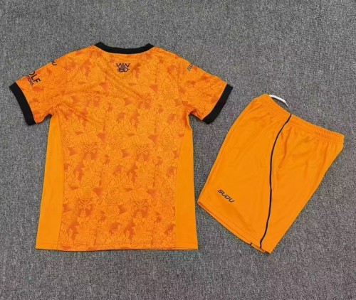 26-27 Wolves Home Kids Soccer Jersey