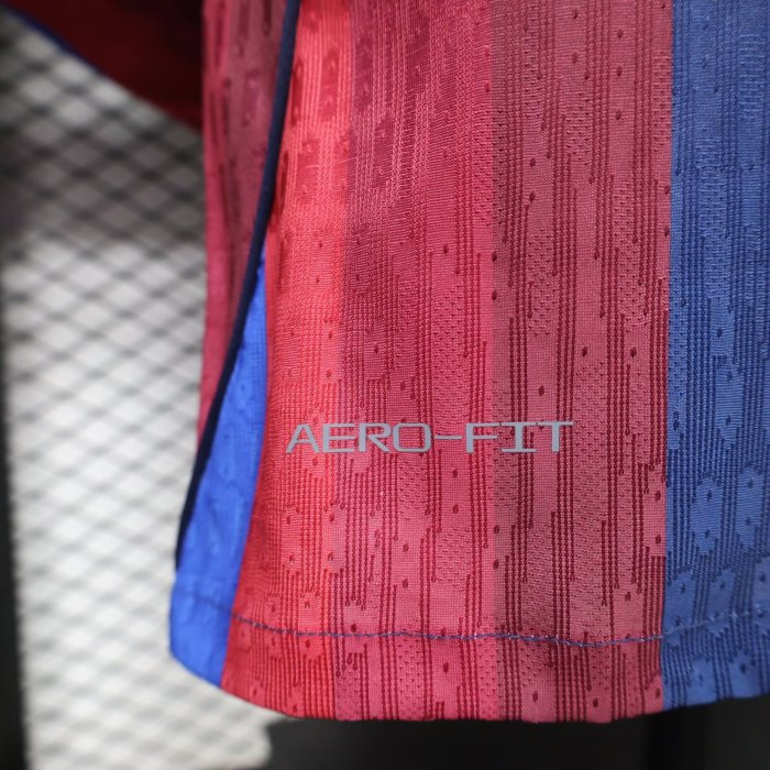26-27 BAR Home Leaked Edition Long Sleeve Player Version Soccer Jersey (长袖球员)