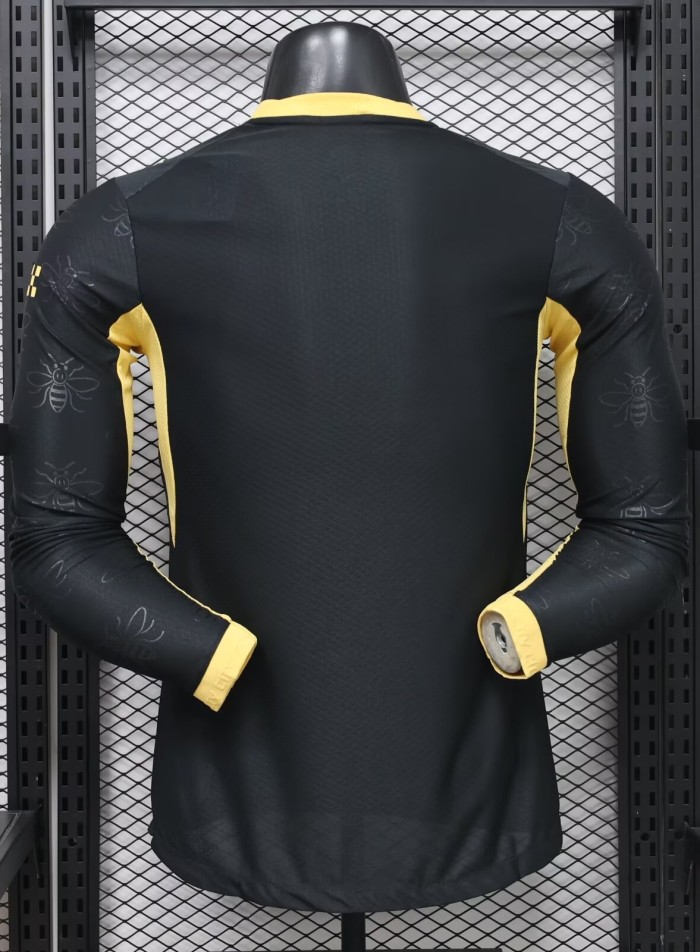 26-27 Man City Away Leaked Edition Long Sleeve Player Version Soccer Jersey*长袖球员