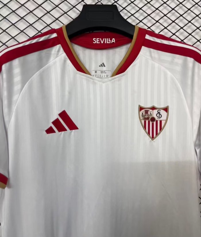 26-27 Sevilla Home Fans Soccer Jersey