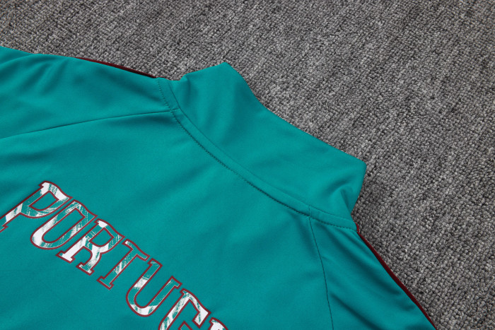 26-27 Portugal High Quality Half Pull Tracksuit