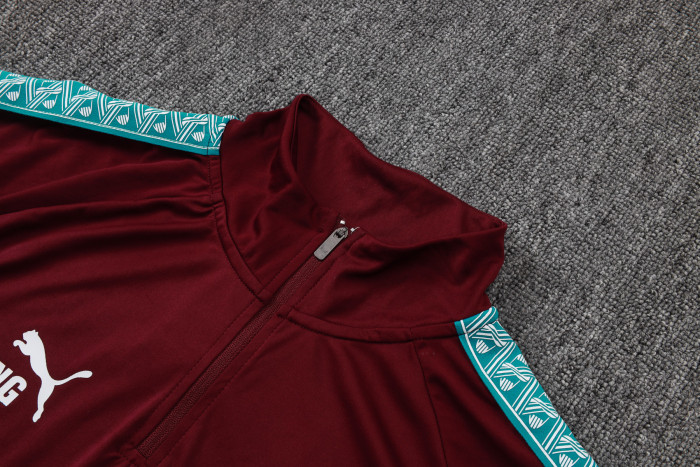 26-27 Portugal High Quality Half Pull Tracksuit