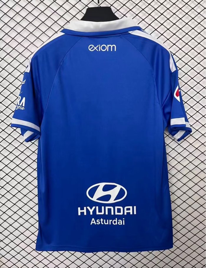 26-27 Real Oviedo Home Fans Soccer Jersey
