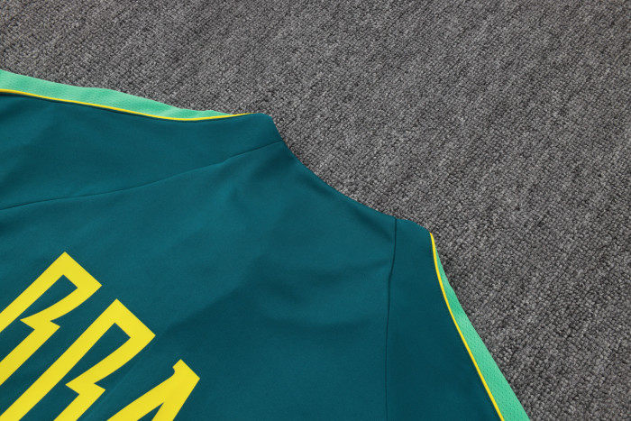 26-27 Brazil High Quality Half Pull Tracksuit