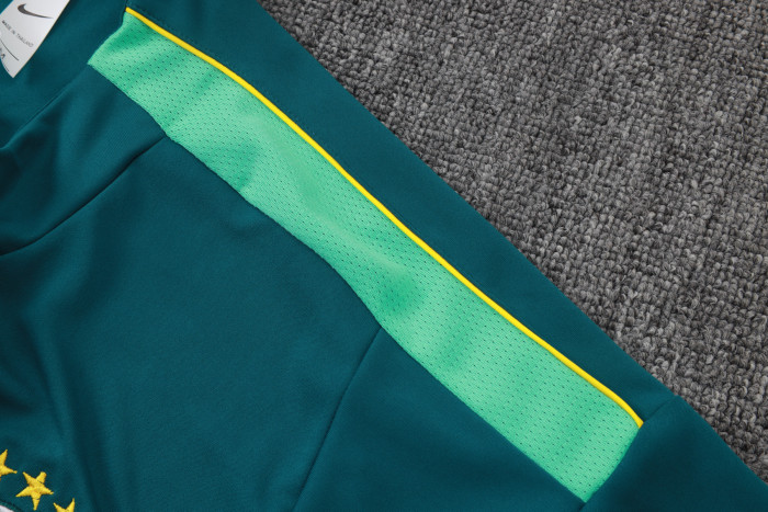26-27 Brazil High Quality Half Pull Tracksuit