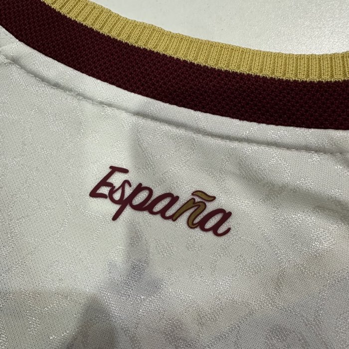 2026 World Cup Spain Away Player Version Soccer Jersey (With 2 Star)*两颗星